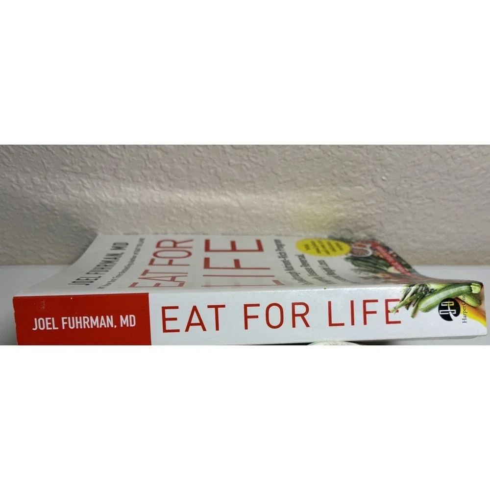Eat for Life‎ by Joel Fuhrman MD Paperback Nutrition Weight Loss Illustrated